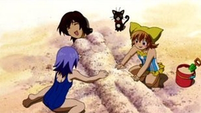 Girl-Watching At The Dream Beach Poster Image