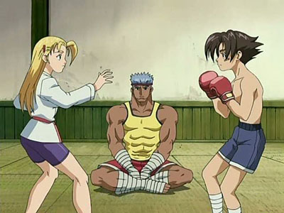 Go, Kenichi! A Boxer's Weakness! Poster Image